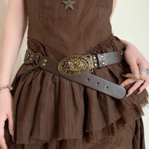 Belt & Chain Belts | Womens Yellowstone Ranch Belt Accessories Belt & Chain Belts