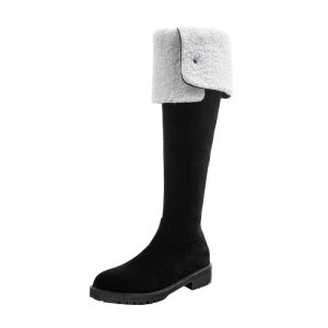 Boots | Womens A Fine Time Knee High Heeled Boots Boots Boots