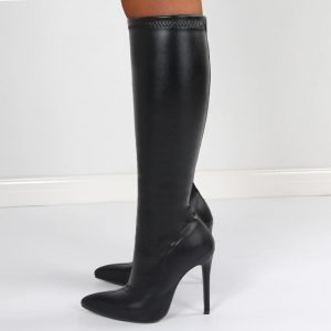 Boots | Womens Aiden Knee High Boots Boots Black