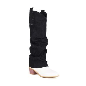 Boots | Womens Coolest In The Streets Knee High Boots Boots Black