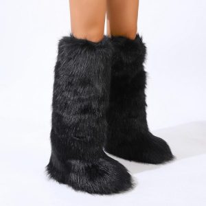 Boots | Womens Get Sassy Knee High Boots Boots Black