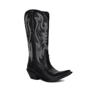 Boots | Womens Moving Along Cowboy Boots Boots Black