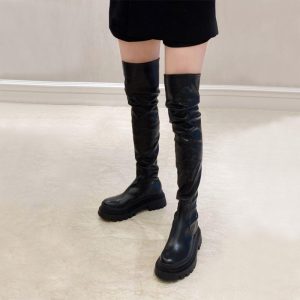 Boots | Womens Play It Off Over The Knee Boots Boots Black