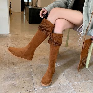 Boots | Womens She’s The Life Of The Party Knee High Heeled Boots Boots Boots