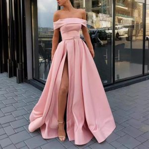 Dresses | Womens Alaina One Shoulder Midi Dress Clothing Dresses