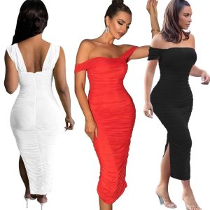 Dresses | Womens Bad For The Night Bandage Midi Dress Clothing Dresses