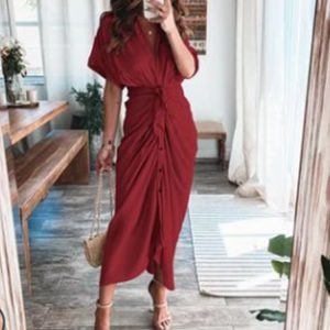 Dresses | Womens City Mood Slinky Midi Dress Clothing Dresses