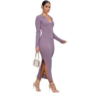 Dresses | Womens Corporate Comfort Sweater Midi Dress Clothing Dresses