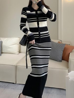 Dresses | Womens Daily Practice Sweater Midi Dress Clothing combo