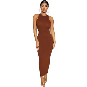 Dresses | Womens Danielle Ribbed Maxi Dress Clothing Black