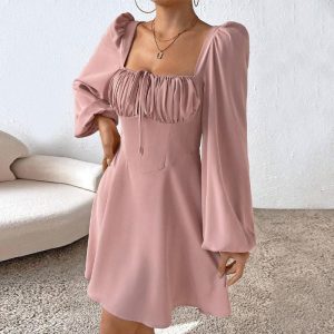 Dresses | Womens Found In A Fantasy Long Sleeve Mini Dress Clothing Dresses