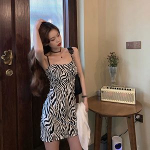 Dresses | Womens Free To Roam Zebra Sweater Dress Clothing Brown