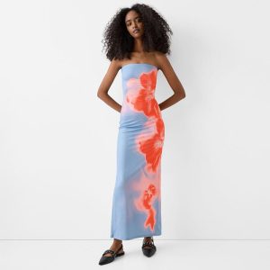 Dresses | Womens Good As Always Tie Dye Midi Dress Clothing combo