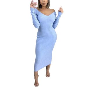 Dresses | Womens Kallan Knit Dress Clothing Blue