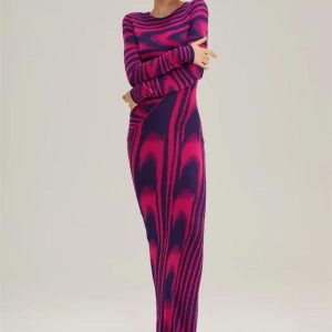 Dresses | Womens Kira Long Sleeve Sweater Maxi Dress Clothing Dresses