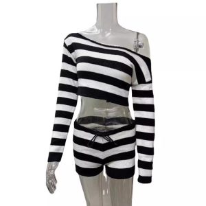 Dresses | Womens Nothing Personal Striped Mini Dress Clothing combo