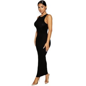 Dresses | Womens On The Daily Ribbed Midi Dress Clothing Black