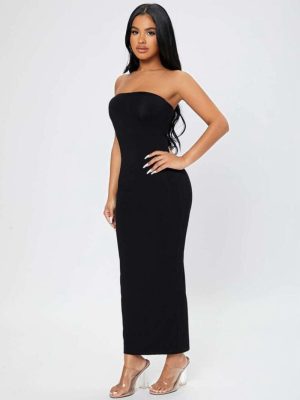 Dresses | Womens Rayna Tube Maxi Dress Clothing Black