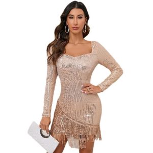 Dresses | Womens Soleil Sequin Mini Dress Clothing Dresses