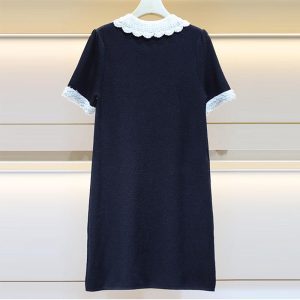 Dresses | Womens Wednesday Collar Dress Clothing Black