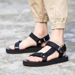 Flat Sandals | Womens Beach Party Flat Sandals Flat Sandals Black