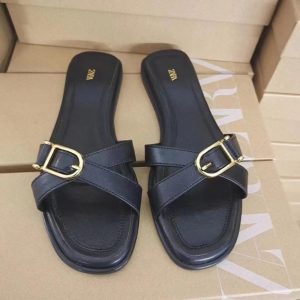 Flat Sandals | Womens Call It Quits Sandals Flat Sandals Black