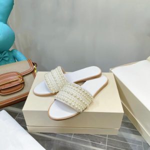 Flat Sandals | Womens Feeling Pearly Flat Sandals Flat Sandals Flat Sandals