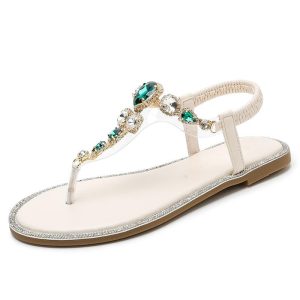 Flat Sandals | Womens Friends Forever Embellished Flat Sandals Flat Sandals Flat Sandals