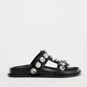 Flat Sandals | Womens Jazzlyn Embellished Flat Sandals Flat Sandals Flat Sandals