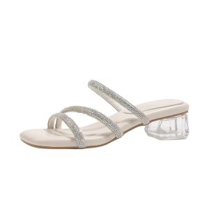 Flat Sandals | Womens Joanna Embellished Sandals Flat Sandals Blush