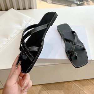 Flat Sandals | Womens Keep Me Grounded Sandals Flat Sandals Black