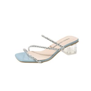 Flat Sandals | Womens Let’s Hang Embellished Sandals Flat Sandals Flat Sandals