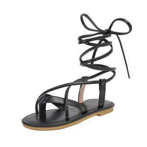 Flat Sandals | Womens Make It Better Sandals Flat Sandals Black