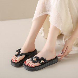 Flat Sandals | Womens Ready For Some Sun Flatforms Flat Sandals Black