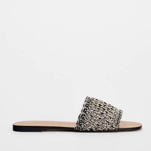 Flat Sandals | Womens Wish On A Starfish Flat Sandals Flat Sandals Black