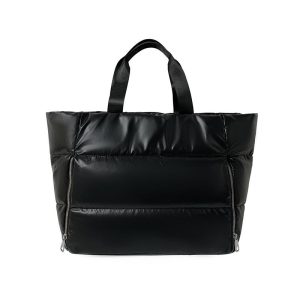 Handbags | Womens Everything And More Plush Tote Bag Accessories Black