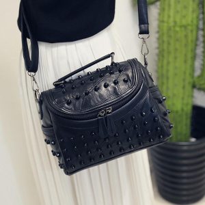 Handbags | Womens Tough But Chic Handbag Accessories Black