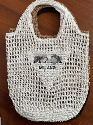 Handbags | Womens Triangle Crochet Tote Handbag Accessories Handbags