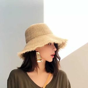 Hats | Womens Days In Malibu Bucket Hat Accessories Beige