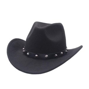 Hats | Womens Lasso Up Cowboy Hat Accessories Black