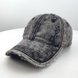 Hats | Womens Not Your Boyfriend’s Distressed Baseball Hat Accessories combo