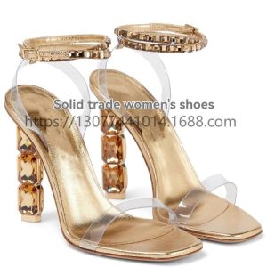 Heels | Womens Remember When Heeled Sandals Heels Gold