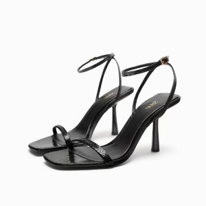 Heels | Womens Take Me Places Heeled Sandals Heels Black