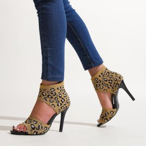 Heels | Womens Wild Ones Wrap Up Heeled Sandals Heels combo