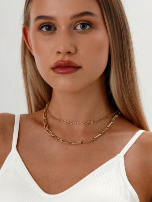 Jewelry | Womens Always On Me Necklace Accessories Gold