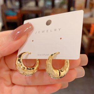 Jewelry | Womens Brighter Than The Moon Drop Earrings Accessories Gold