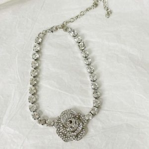 Jewelry | Womens Decadent Petals Choker Accessories Jewelry