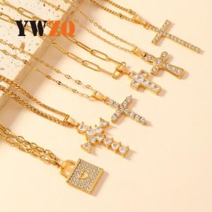 Jewelry | Womens Fully Faithful Necklace Accessories Gold