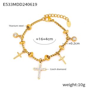 Jewelry | Womens Misjudged Anklet Accessories Gold