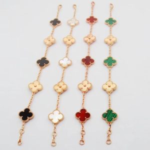 Jewelry | Womens My Clover Chain Bracelet Accessories Gold